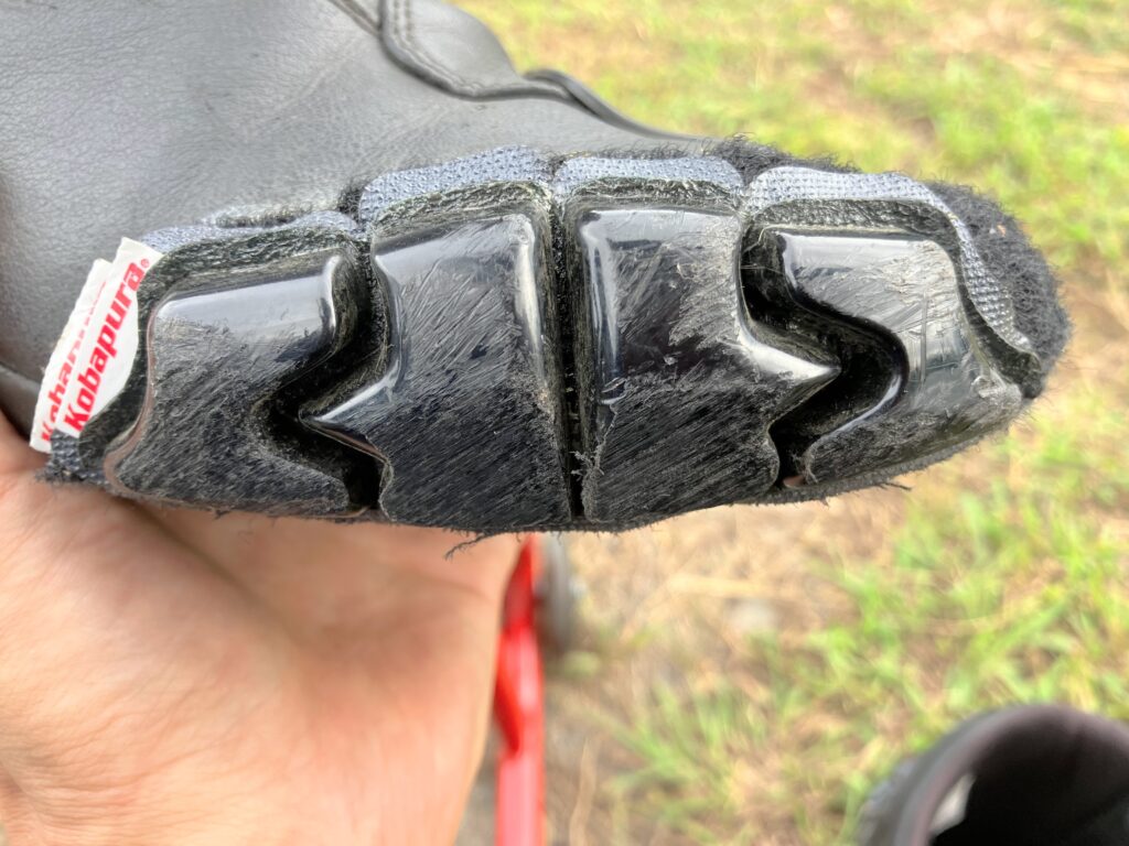 練習後のトゥースライダー