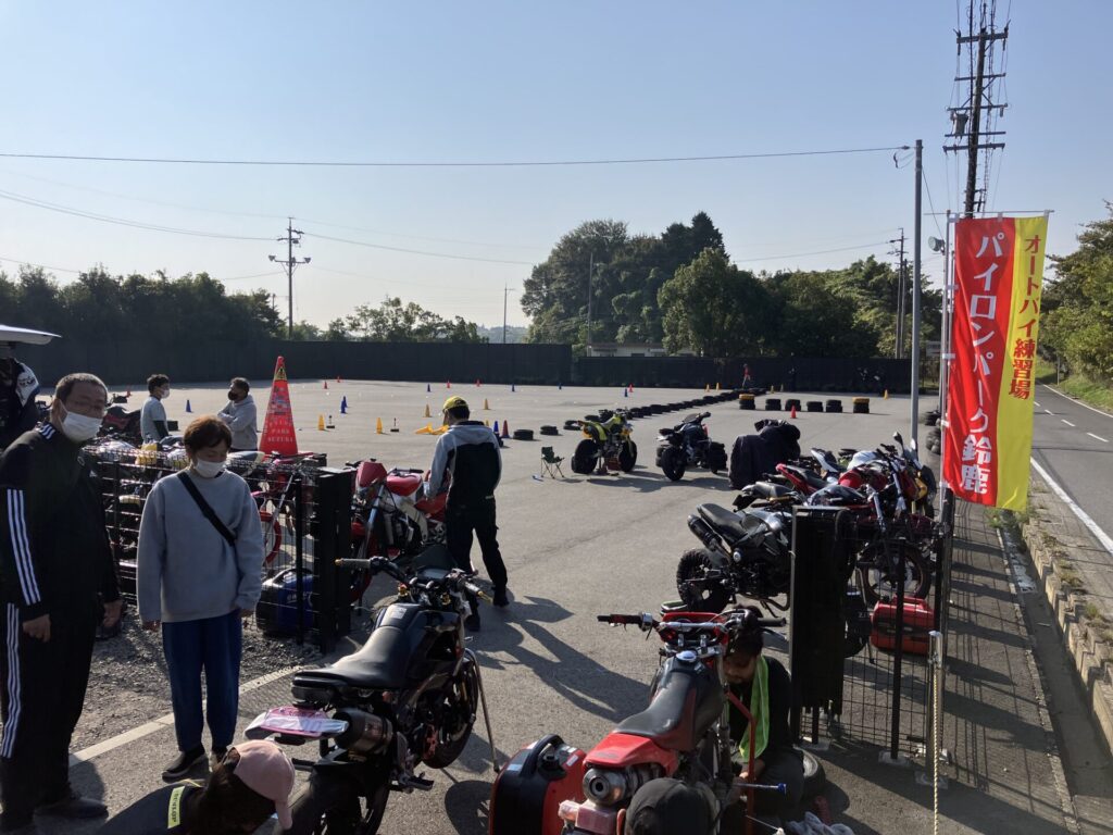 パイロンパーク鈴鹿の朝