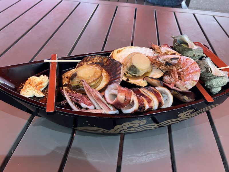 250112夕食の海鮮焼き