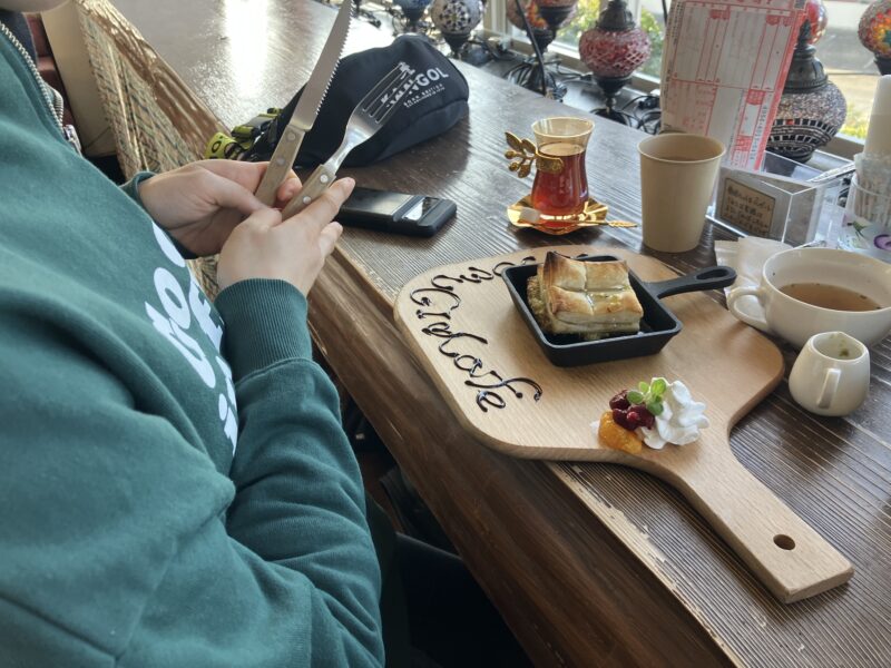 250112カフェでモーニング