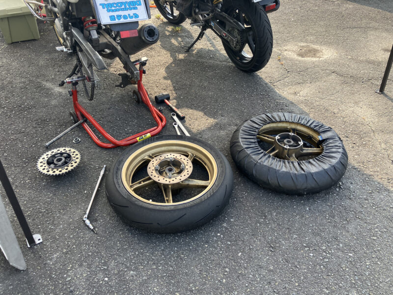250824タイヤ交換