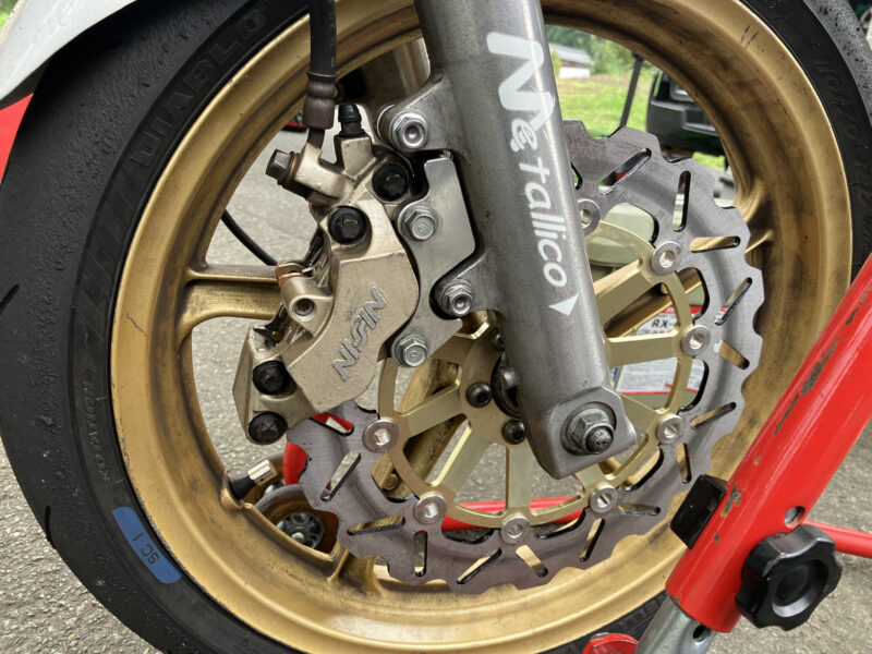 250914取り付けた新しいブレーキディスク